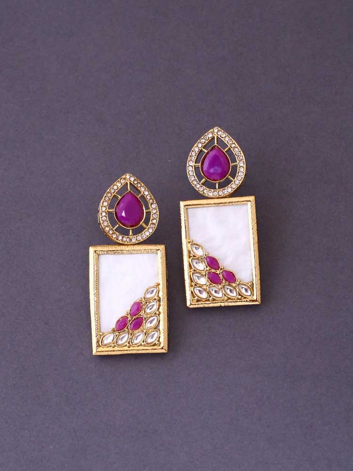 Purple Jisha Danglers