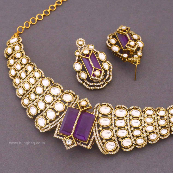 Purple Krison Hasli Victorian Jewellery Set - New Arrival