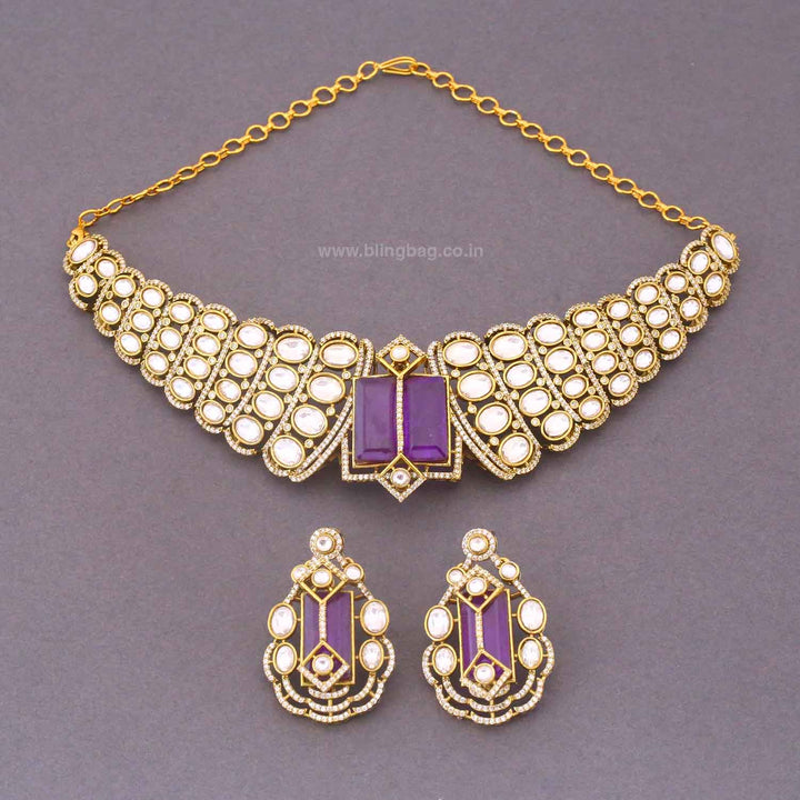 Purple Krison Hasli Victorian Jewellery Set - New Arrival