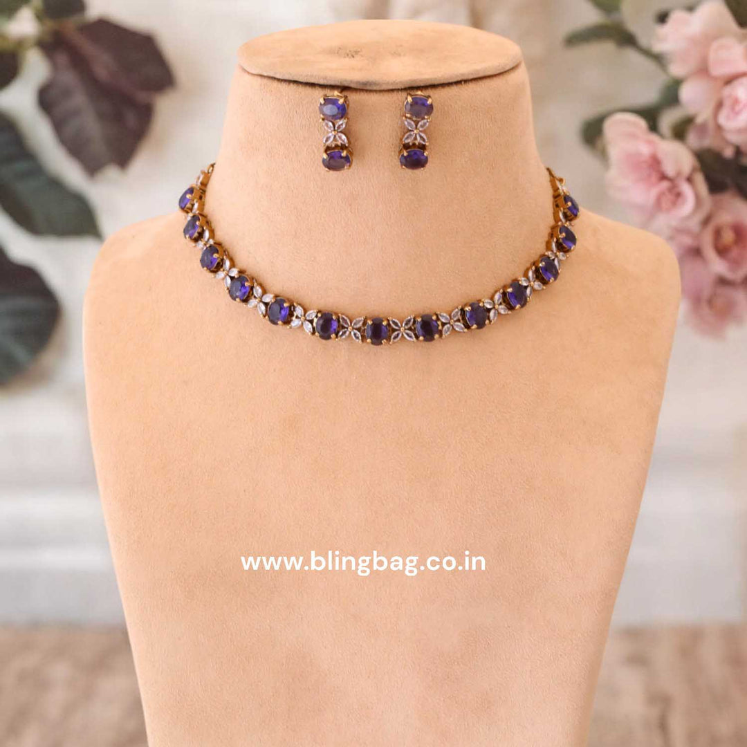 Purple Lussie Victorian Jewellery Set- New Arrival