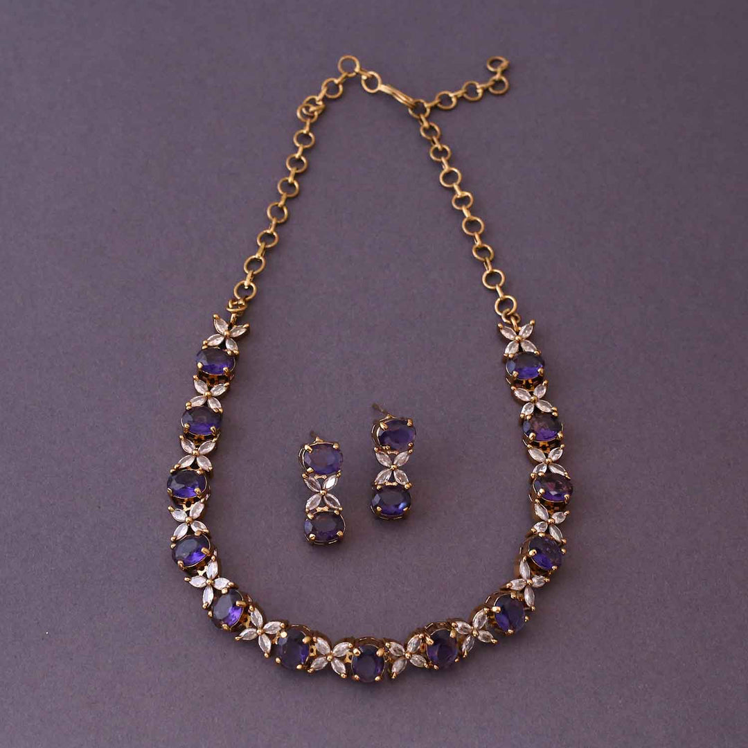 Purple Lussie Victorian Jewellery Set- New Arrival