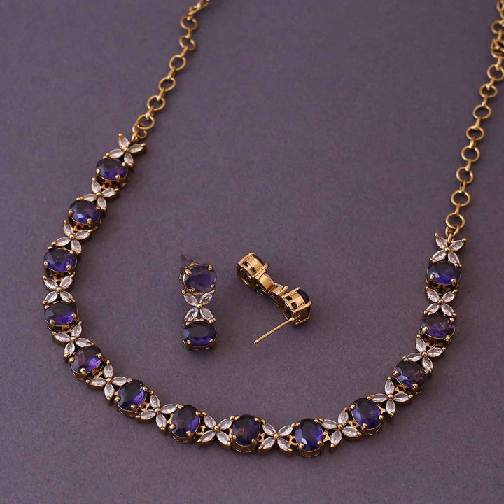 Purple Lussie Victorian Jewellery Set- New Arrival
