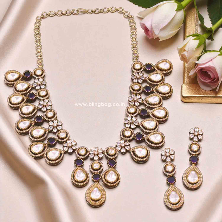 Purple Miroslava Victorian Jewellery Set - New Arrival