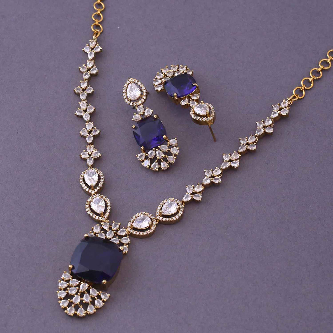 Purple Mirya Victorian Jewellery Set- New Arrival