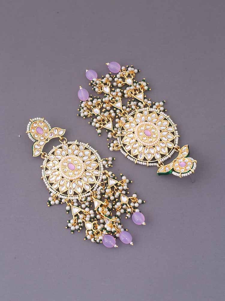 Purple Mishka Chaandbalis