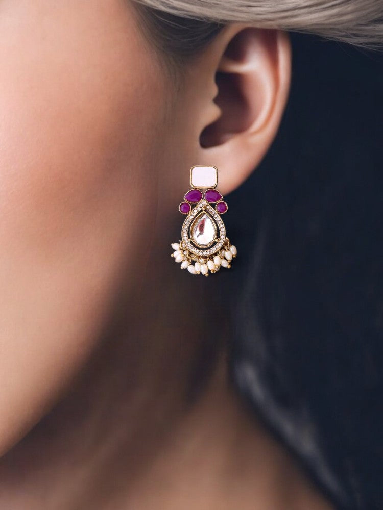 Purple Nalini Danglers