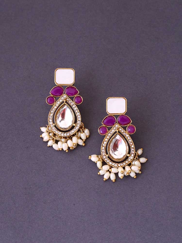 Purple Nalini Danglers