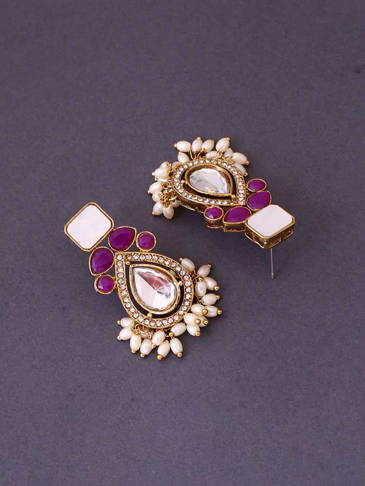 Purple Nalini Danglers