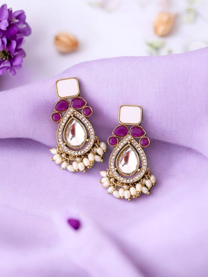 Purple Nalini Danglers