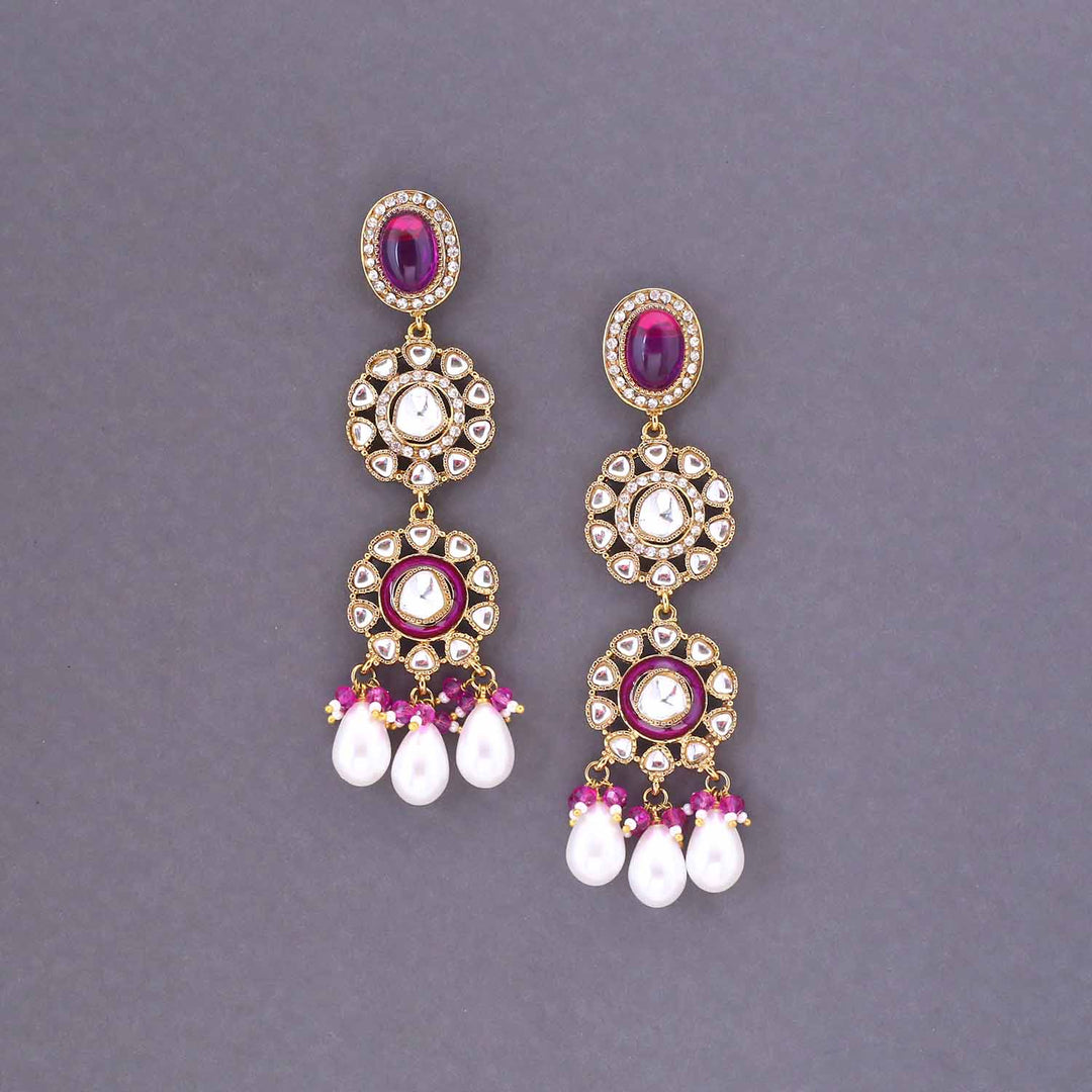 Purple Nimrata Danglers