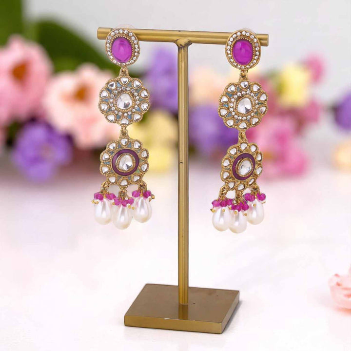 Purple Nimrata Danglers