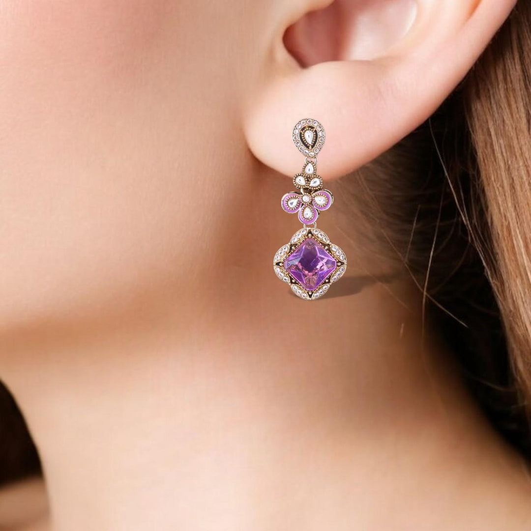 Purple Parisa Danglers