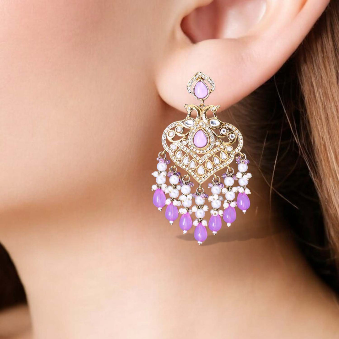 Purple Parvika Chandbalis