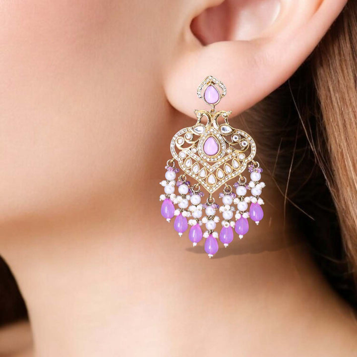 Purple Parvika Chandbalis