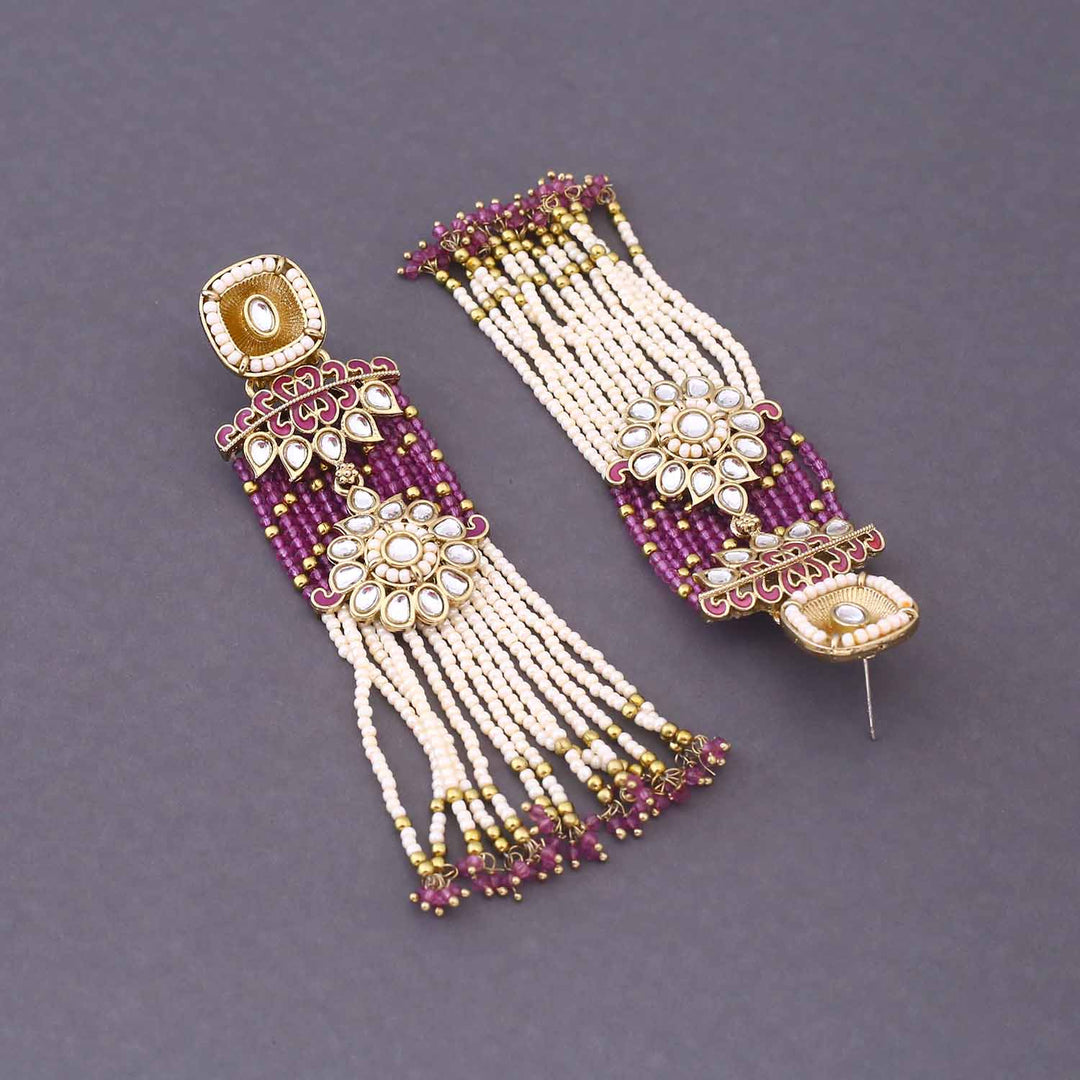 Purple Reeviya Tassels