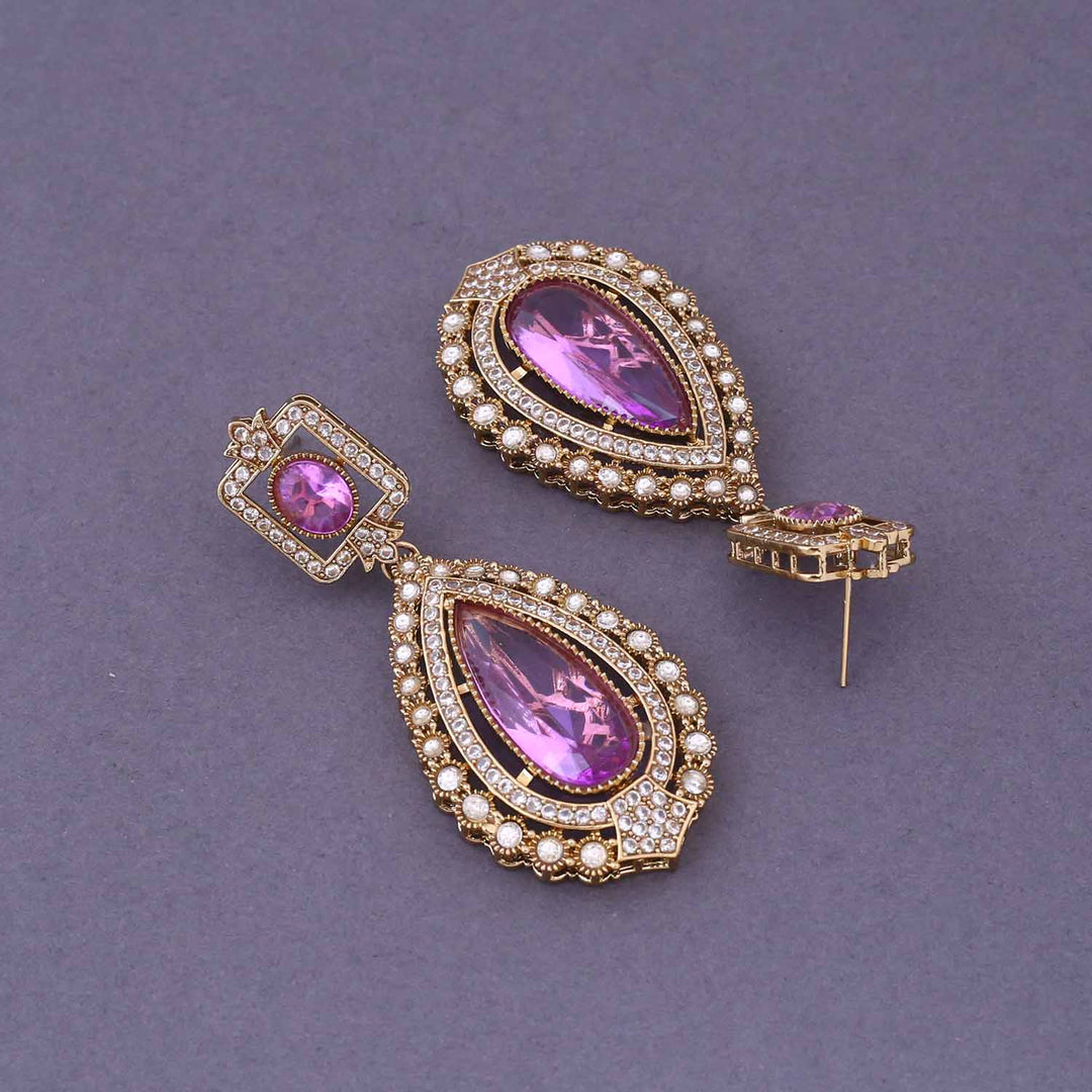 Purple Rinaya Danglers