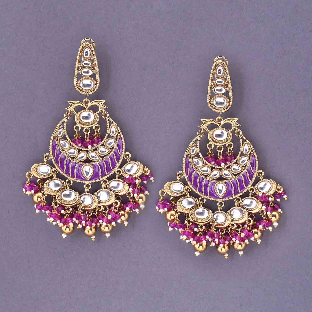 Purple Rishu Chandbalis