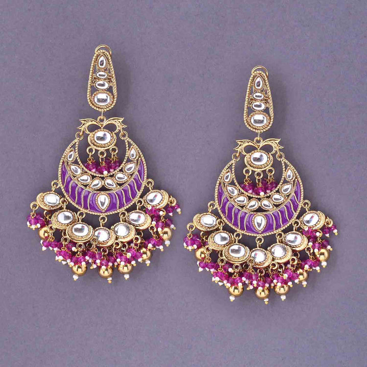 Purple Rishu Chandbalis