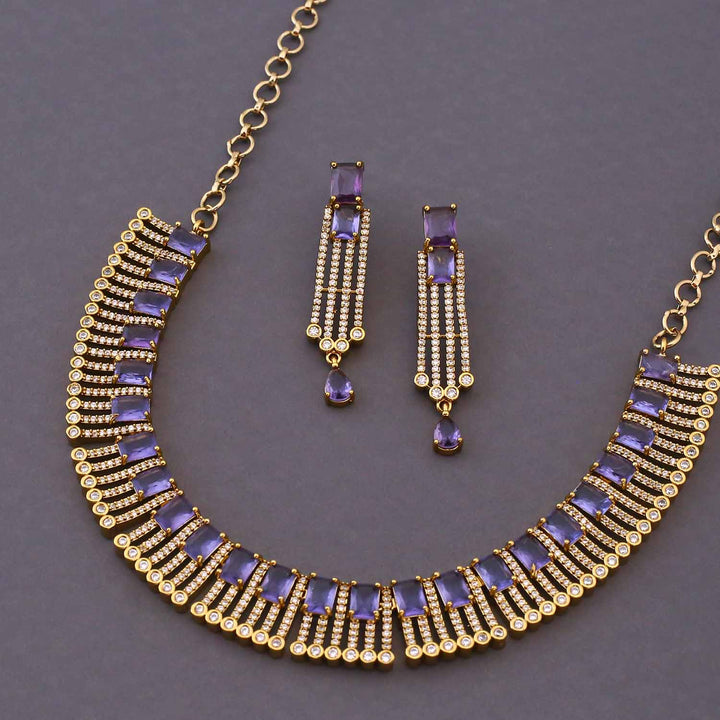 Purple Scarket Hasli Victorian Jewellery Set - New Arrival