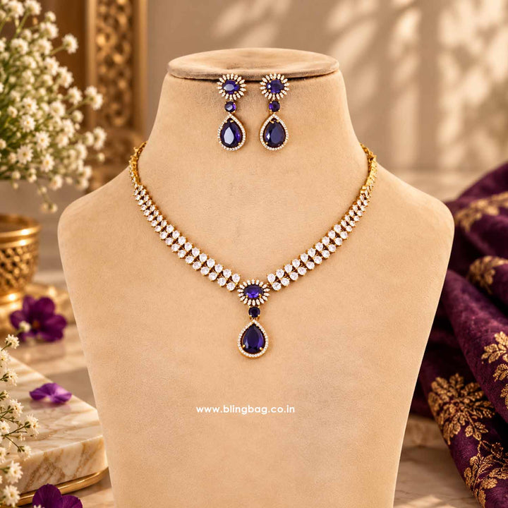 Purple Solace Victorian Jewellery Set - New Arrival