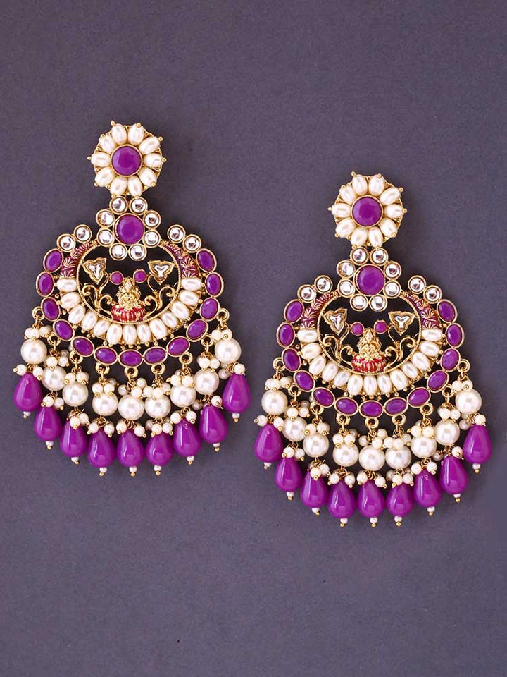 Purple Takshavi Chandbalis