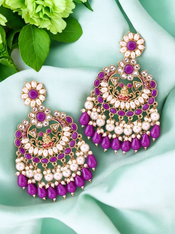 Purple Takshavi Chandbalis