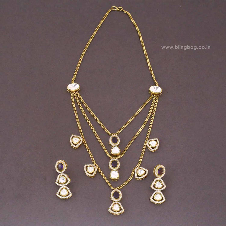 Purple Thalyn Pendant Set - New Arrival