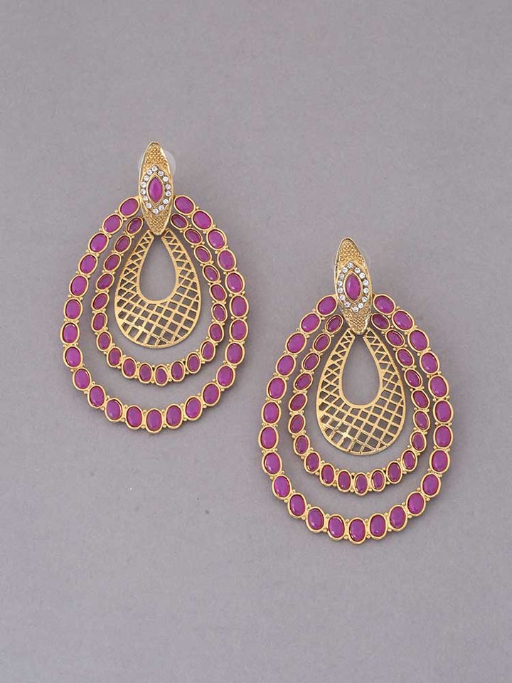 Purple Vina Danglers