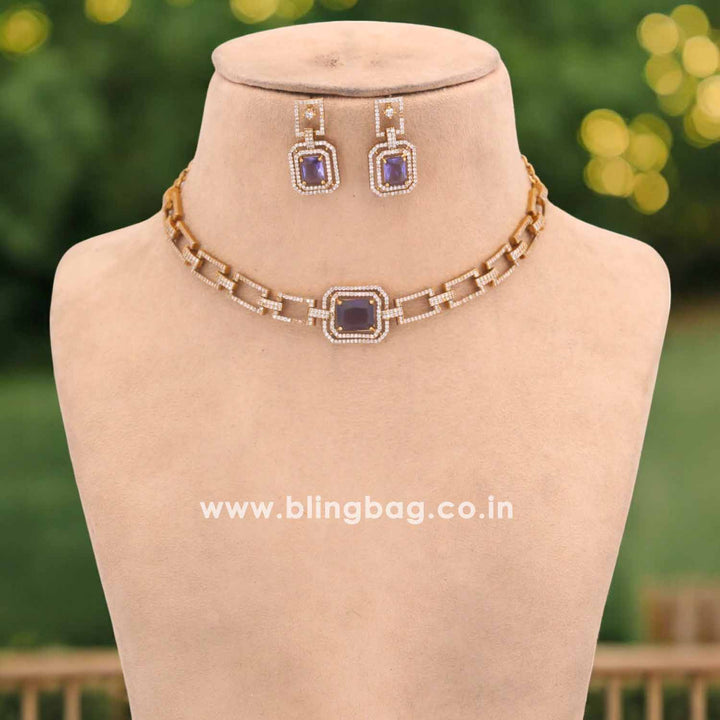 Purple Wisia Victorian Jewellery Set - New Arrival