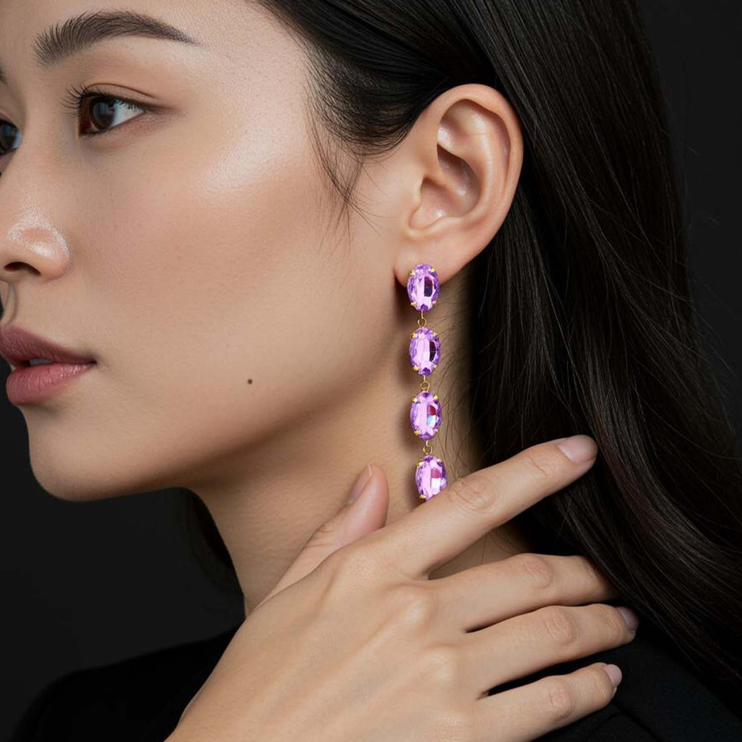 Purple Sierra Danglers