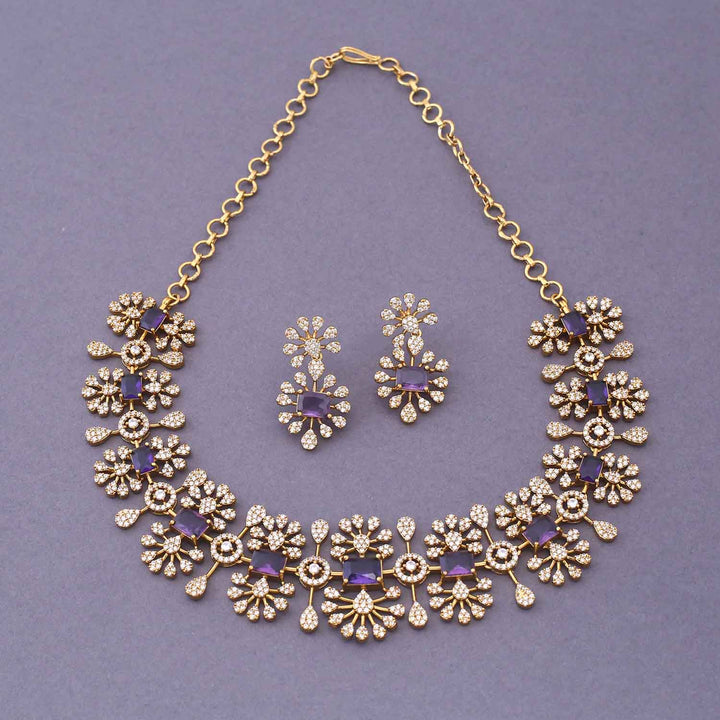 Purple Zuni Victorian Jewellery Set - New Arrival