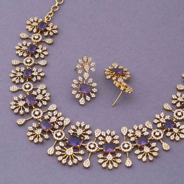 Purple Zuni Victorian Jewellery Set - New Arrival