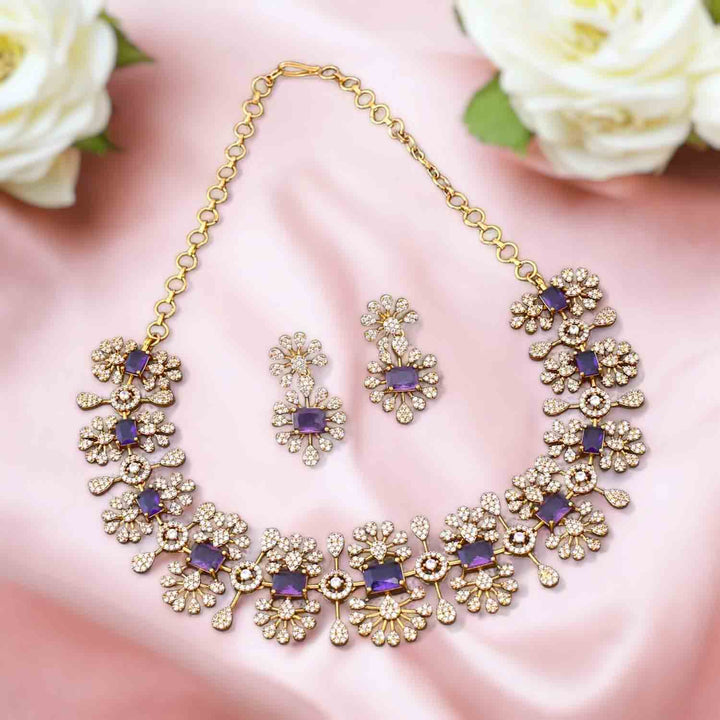 Purple Zuni Victorian Jewellery Set - New Arrival