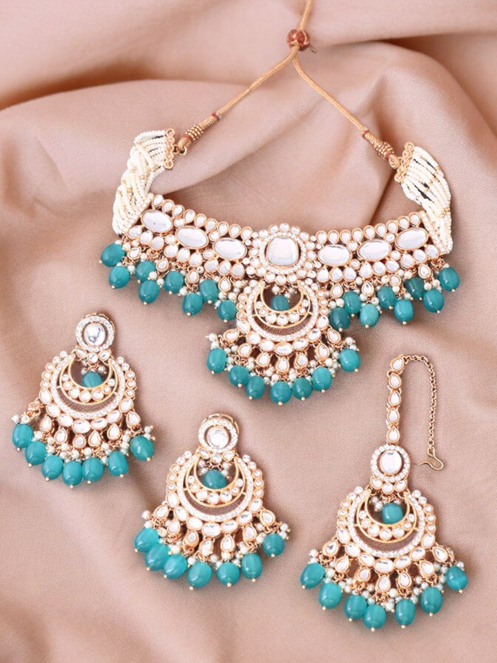 Rama Arpani Kundan Jewellery Set