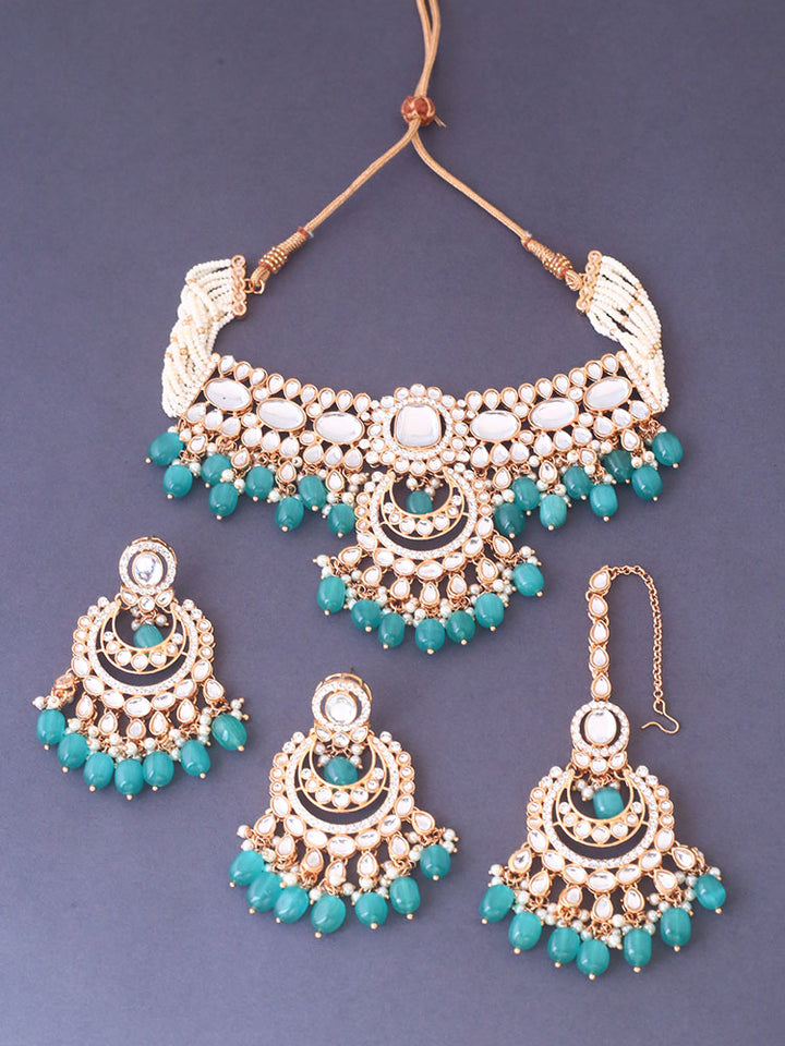 Rama Arpani Kundan Jewellery Set