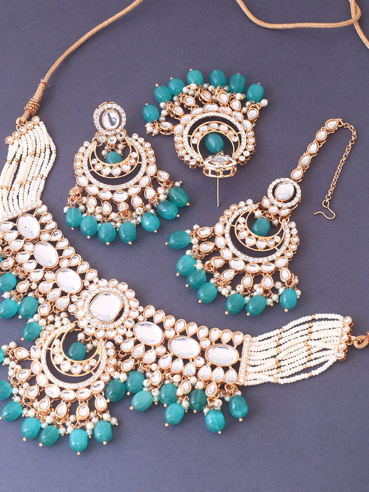 Rama Arpani Kundan Jewellery Set
