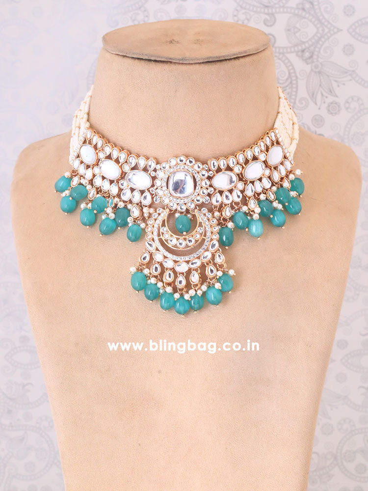 Rama Arpani Kundan Jewellery Set