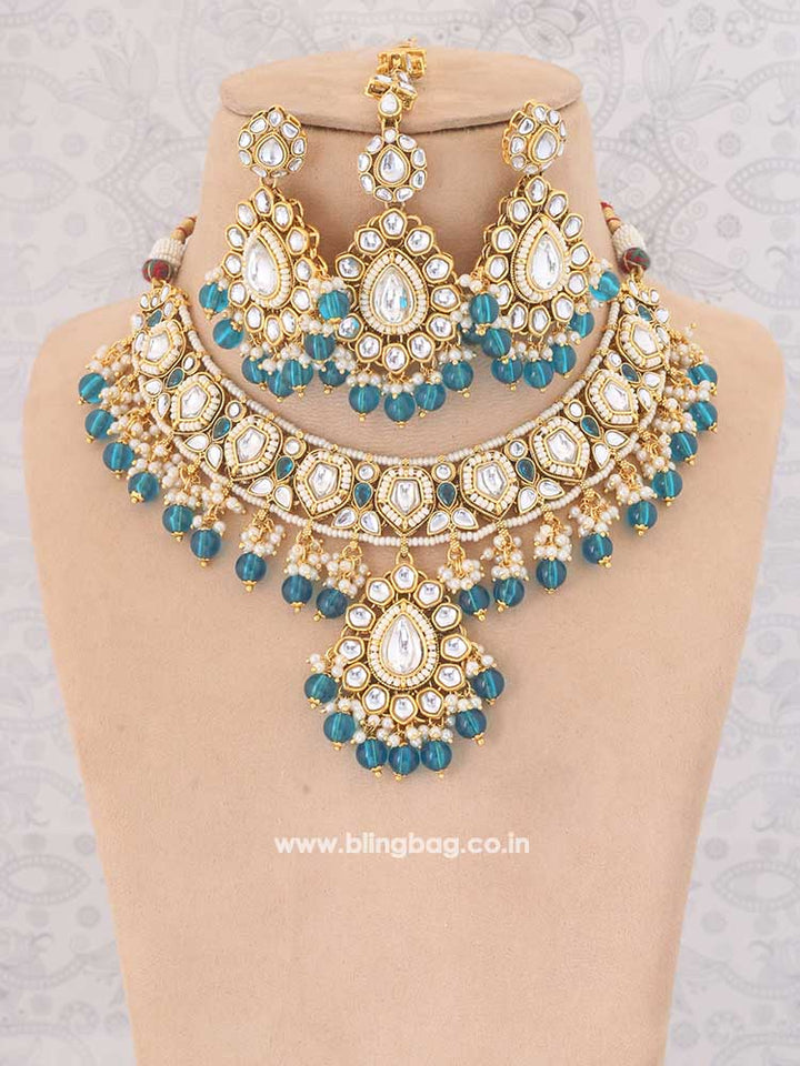 Rama Jiya Kundan Jewellery Set