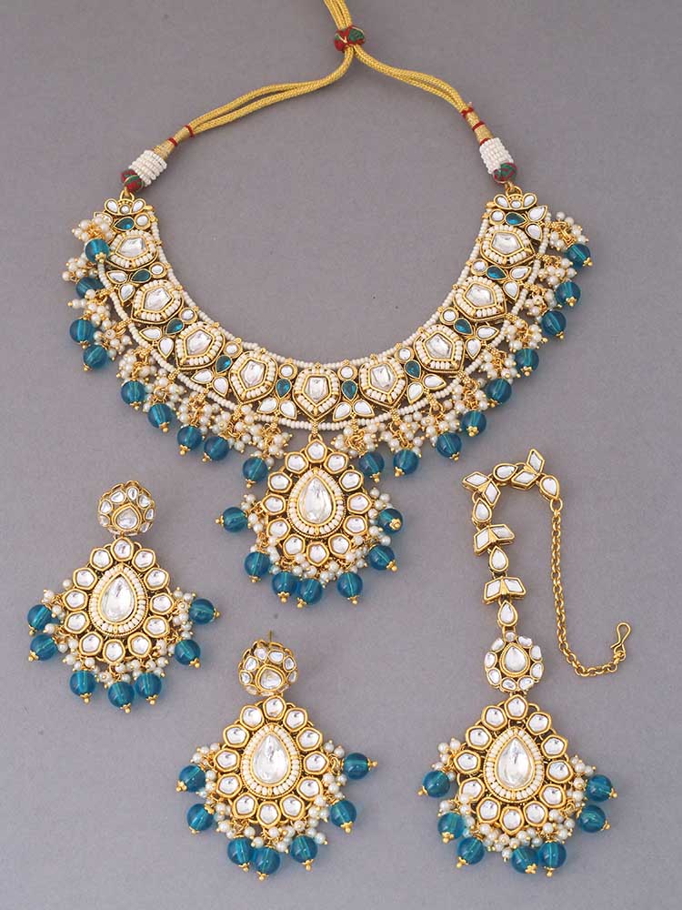 Rama Jiya Kundan Jewellery Set