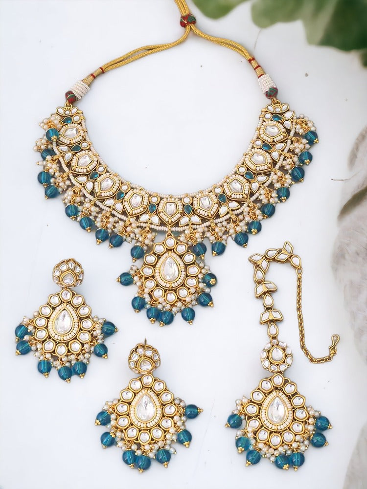 Rama Jiya Kundan Jewellery Set
