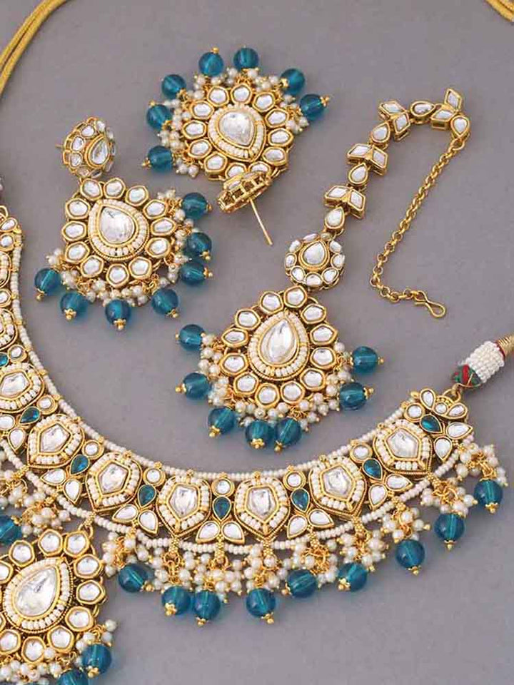 Rama Jiya Kundan Jewellery Set