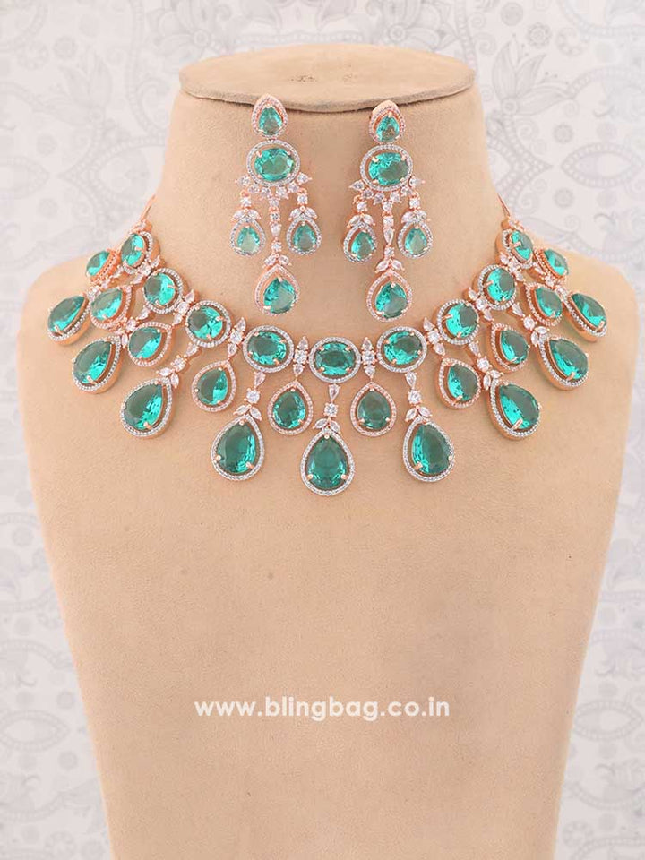 Rama Leo Zirconia Jewellery Set