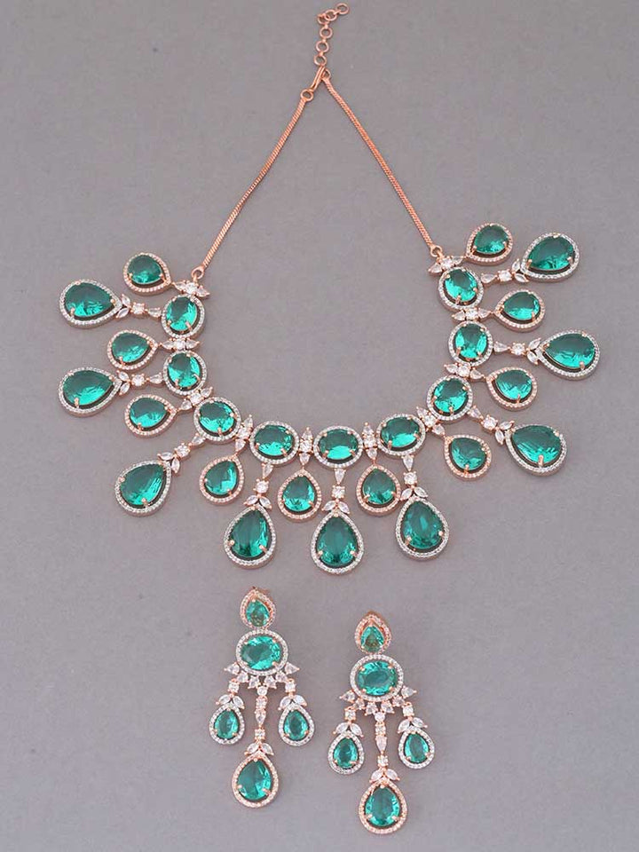 Rama Leo Zirconia Jewellery Set