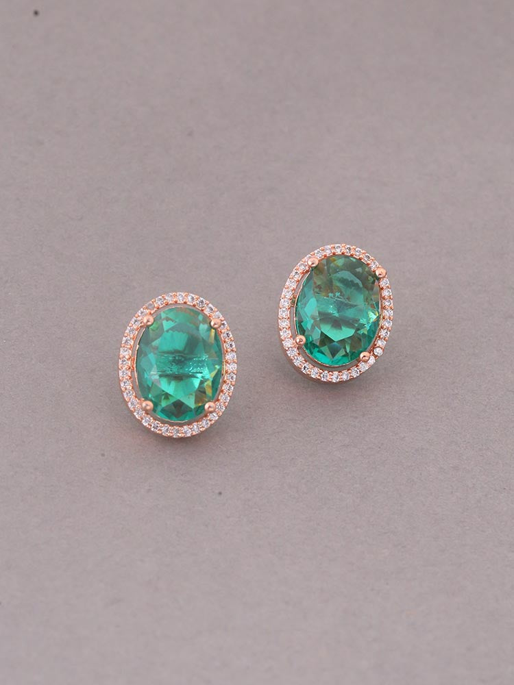 Rama Peanut Zirconia Studs