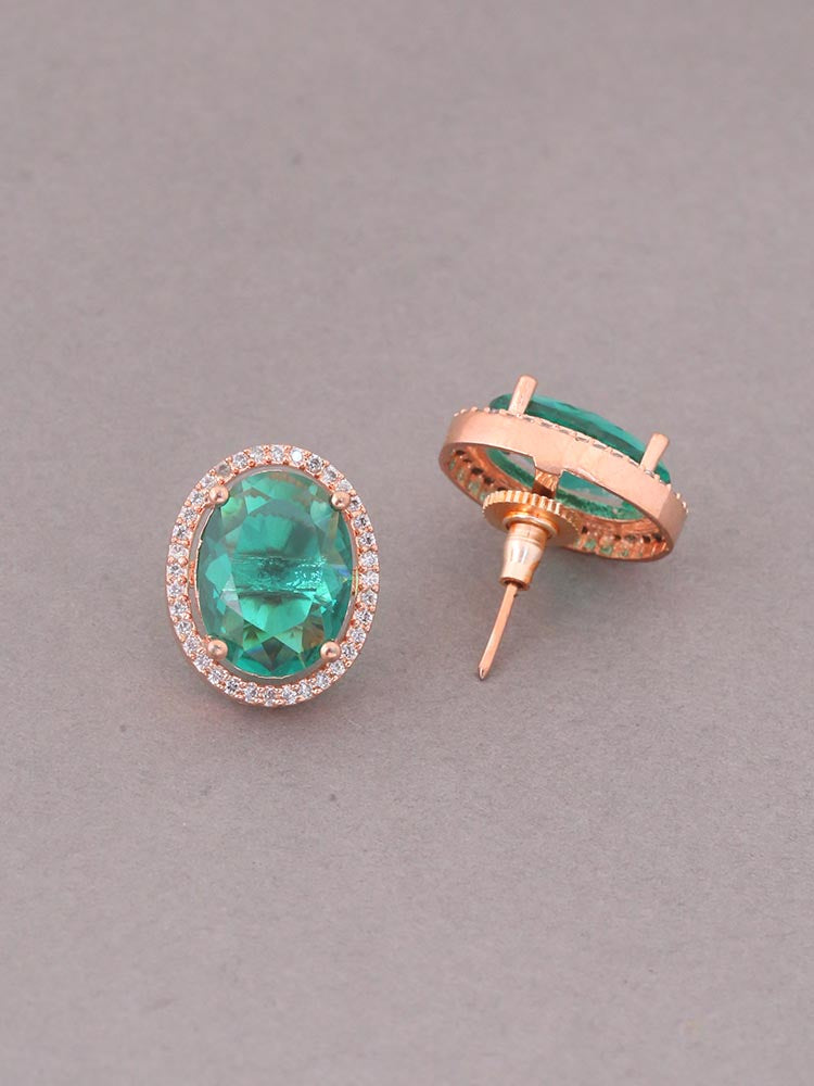 Rama Peanut Zirconia Studs