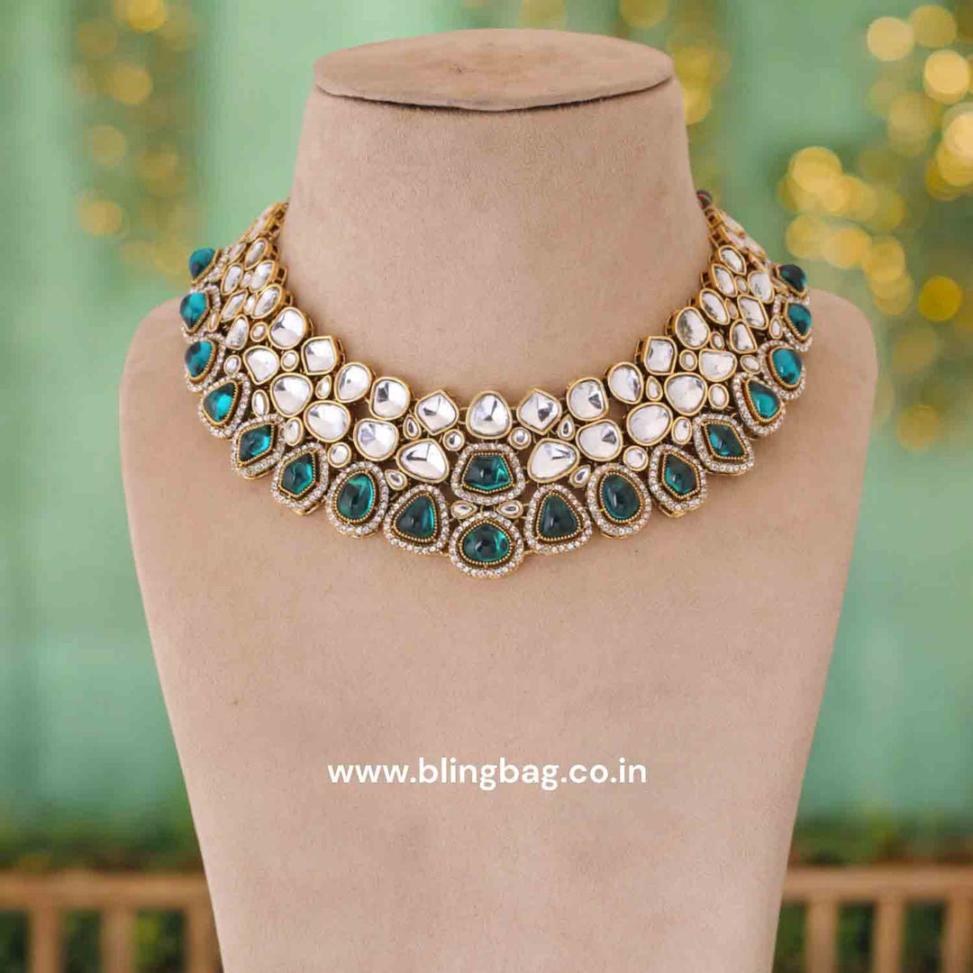 Rama Samiya Kundan Jewellery Set
