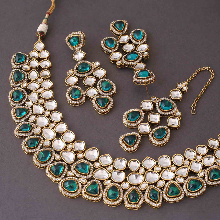 Rama Samiya Kundan Jewellery Set