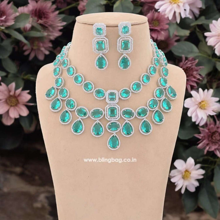 Rama Zibiah Zirconia Jewellery Set - EOSS