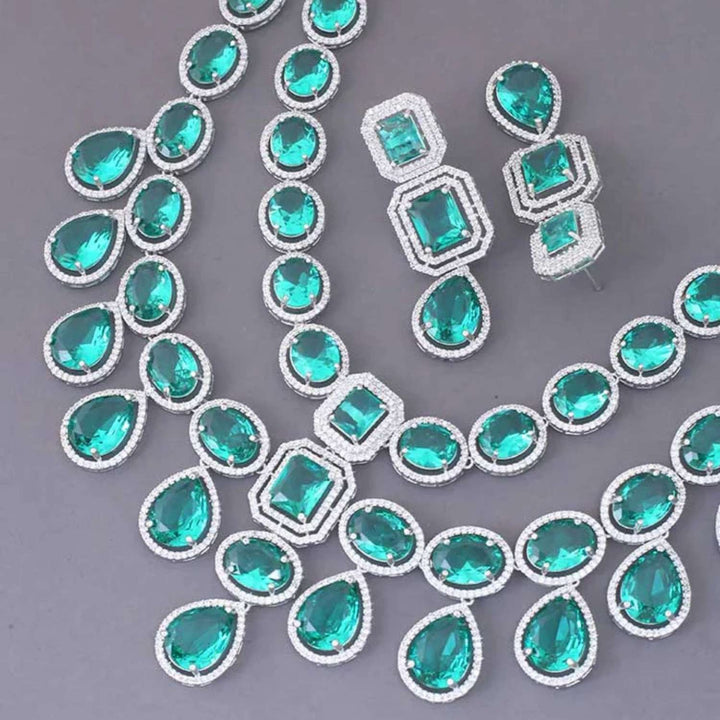 Rama Zibiah Zirconia Jewellery Set - EOSS