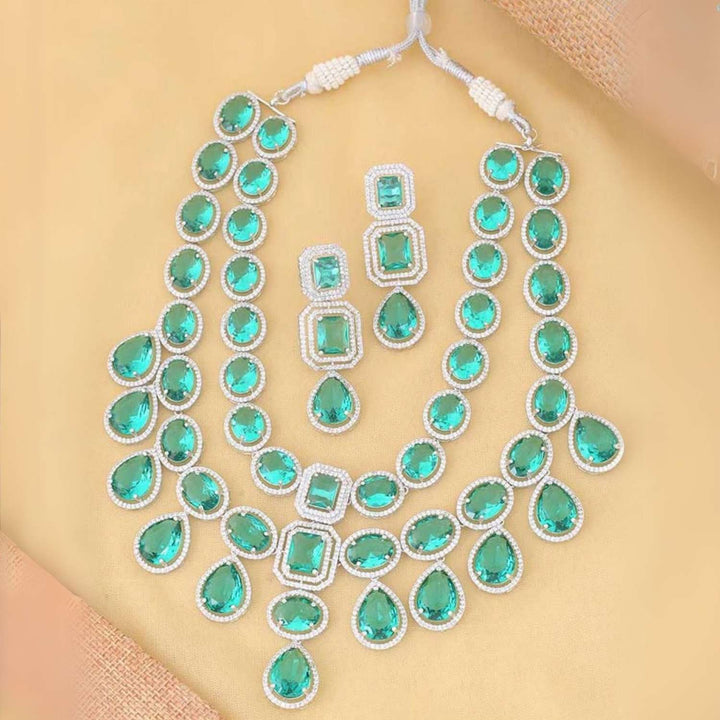 Rama Zibiah Zirconia Jewellery Set - EOSS